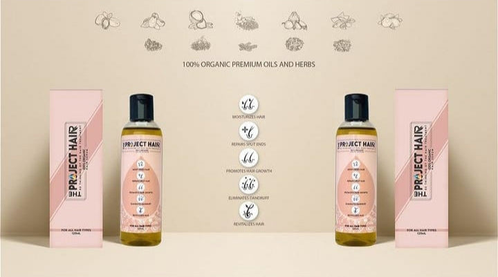 100% ORGANIC T.B.F HAIR OIL