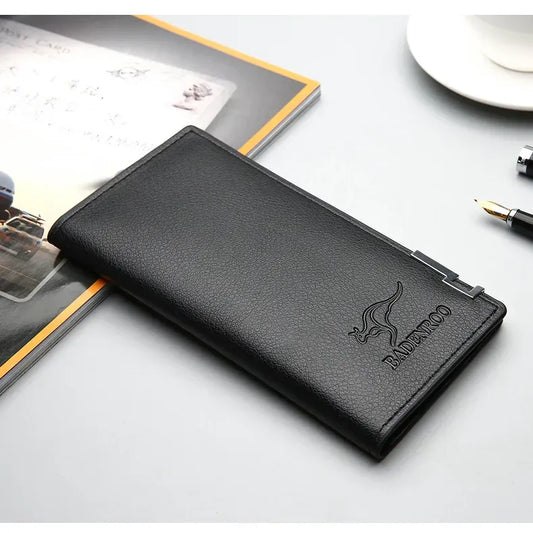 LEATHER LONG WALLET FOR MEN'S SLIM FIT🔥