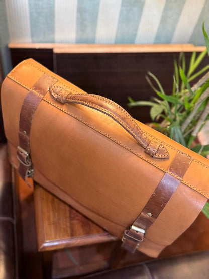 100% PURE COW LEATHER MEN'S FILE BAG🔥