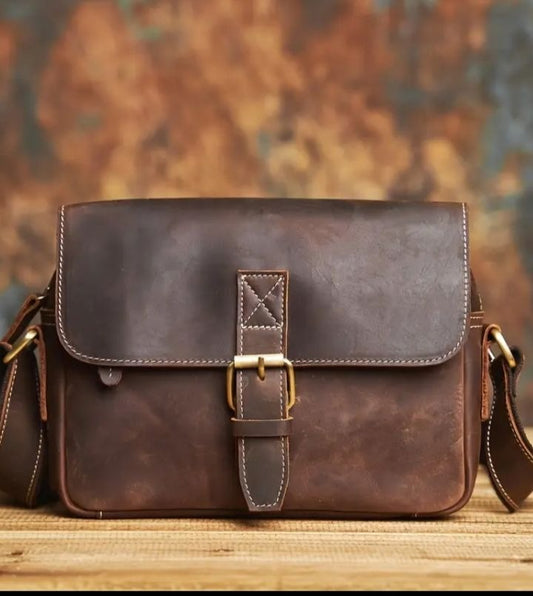 100% PURE COW LEATHER LAPTOP BAG🔥